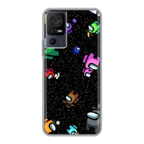 Чехол с рисунком «За бортом» для TCL 40 SE Чехол с рисунком «За бортом» для TCL 40 SE