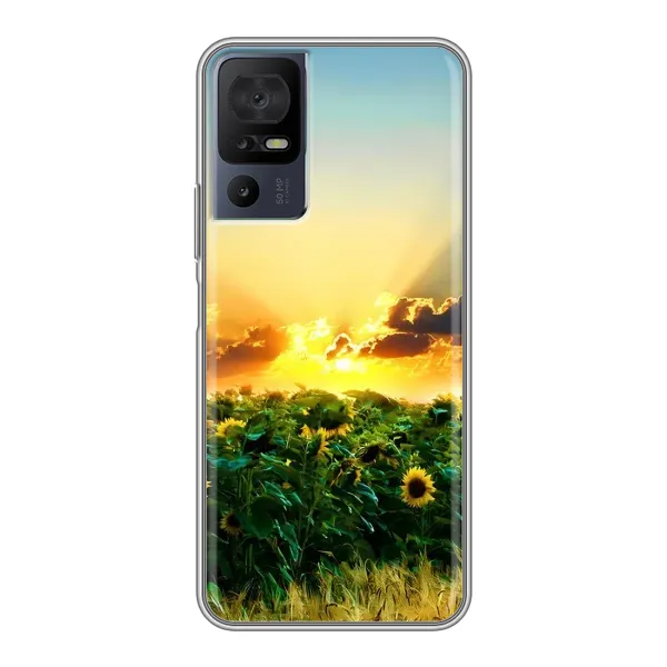 Чехол с рисунком «Закат Солнца» для TCL 40 SE Чехол с рисунком «Закат Солнца» для TCL 40 SE