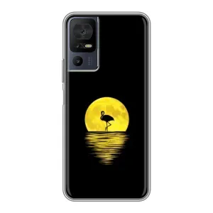 Летний Чехол на TCL 40 SE (Желтый Закат)