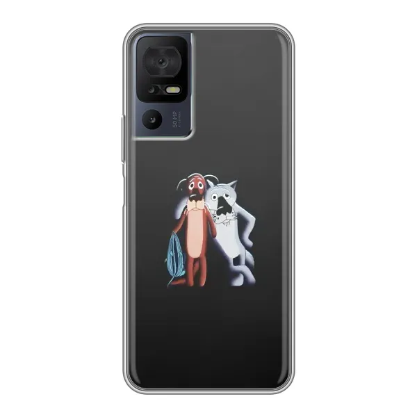 Чехол с рисунком «Шо, опять» для TCL 40 SE Чехол с рисунком «Шо, опять» для TCL 40 SE