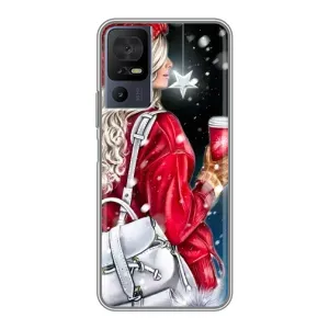 Чехлы на Новый Год TCL 40 SE (Зима пришла)