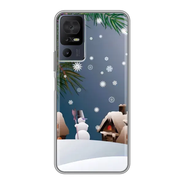 Чохол з малюнком «Зима» для TCL 40 SE Чохол з малюнком «Зима» для TCL 40 SE