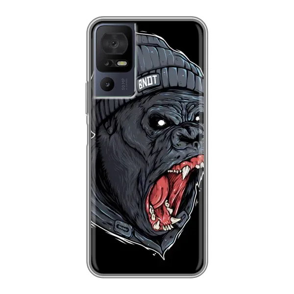 Чехол с рисунком «Злая Обезьяна» для TCL 40 SE Чехол с рисунком «Злая Обезьяна» для TCL 40 SE