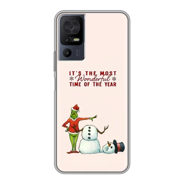 Чехол с рисунком «Злой Гринч» для TCL 40 SE