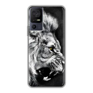 Чехол с картинкой на TCL 40 SE (Злой ЛЕВ)