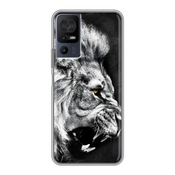 Чехол с рисунком «Злой ЛЕВ» для TCL 40 SE Чехол с рисунком «Злой ЛЕВ» для TCL 40 SE