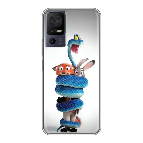 Чехол с рисунком «Змея Зоо» для TCL 50 5G Чехол с рисунком «Змея Зоо» для TCL 50 5G