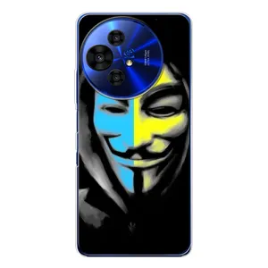 Чохол з Українською символікою на TCL 50 НxtPaper (Анонімус патріот)