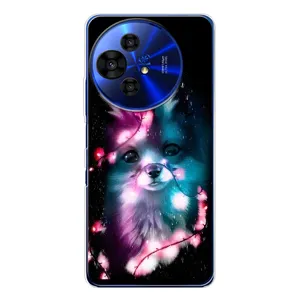 Чохол з Лисичкою для TCL 50 NxtPaper (Чорна лисиця)
