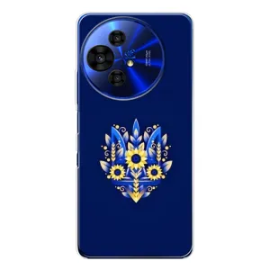 Чехол Укр Символика для TCL 50 NxtPaper (Цветущий Герб)