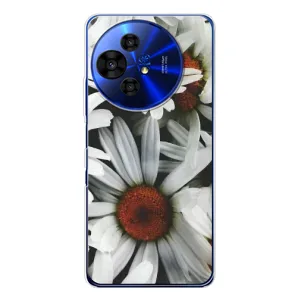 Чехол с ромашками на TCL 50 NxtPaper (Цветы Ромашки)