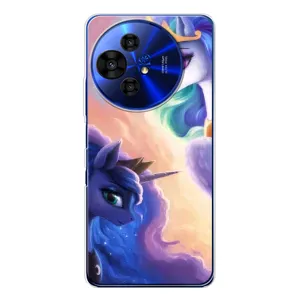 Чохол Unicorn на TCL 50 NxtPaper (Єдиноріжки на хамарках)
