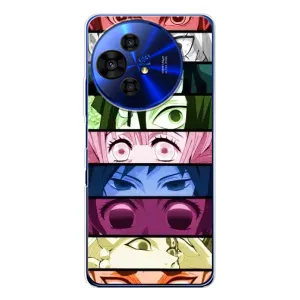 Силиконовые чехлы с глазами Anime для ТКЛ 50 НКтПе퍼 (Глаза Хашира)