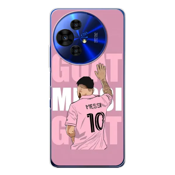 Чехол с рисунком «GOAT MESSI» для TCL 50 NxtPaper Чехол с рисунком «GOAT MESSI» для TCL 50 NxtPaper