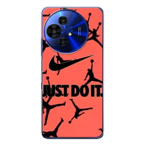 Силіконовый Чохол Nike Air Jordan на TCL 50 НxtPaper (Just Do It)