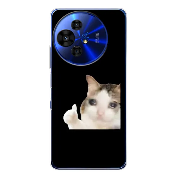 Чехол с рисунком «Кот в слезах» для TCL 50 NxtPaper Чехол с рисунком «Кот в слезах» для TCL 50 NxtPaper