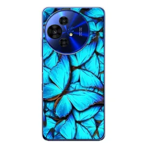 Силиконовый бампер с картинкой животных для TCL 50 NxtPaper (Крылья бабочек)