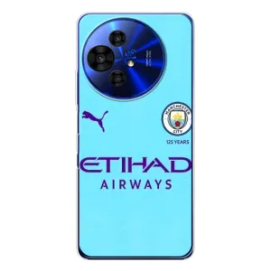 Силиконовые Чехлы принт Футбол на TCL 50 NxtPaper (Man City)