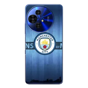 Силиконовые Чехлы принт Футбол на TCL 50 NxtPaper (ManCity)
