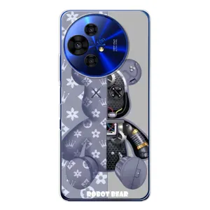 Силіконовий чохол для TCL 50 NxtPaper (Ведмідь Louis Vuitton)