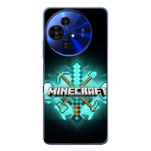 Чехол майнкрафт для TCL 50 NxtPaper (MineCraft 2)