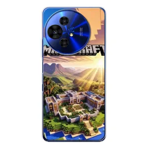 Чехол майнкрафт для TCL 50 NxtPaper (MINECRAFT)