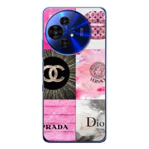 Чохол (Dior, Prada, YSL, Chanel) для TCL 50 NxtPaper (Модніца)
