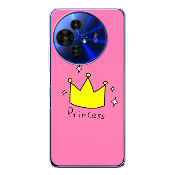 Чехол с рисунком «Princess» для TCL 50 NxtPaper Чехол с рисунком «Princess» для TCL 50 NxtPaper