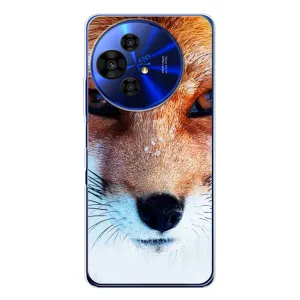 Чехол с Лисичкой для TCL 50 NxtPaper (Рыжая Лисичка)