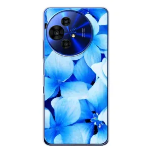 Силиконовый бампер с принтом (цветочки) на ТКЛ 50 НКтПе퍼