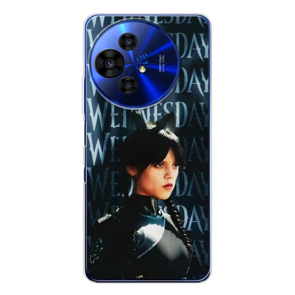 Чехол с рисунком «Уэнздей с ушками» для TCL 50 NxtPaper Чехол с рисунком «Уэнздей с ушками» для TCL 50 NxtPaper