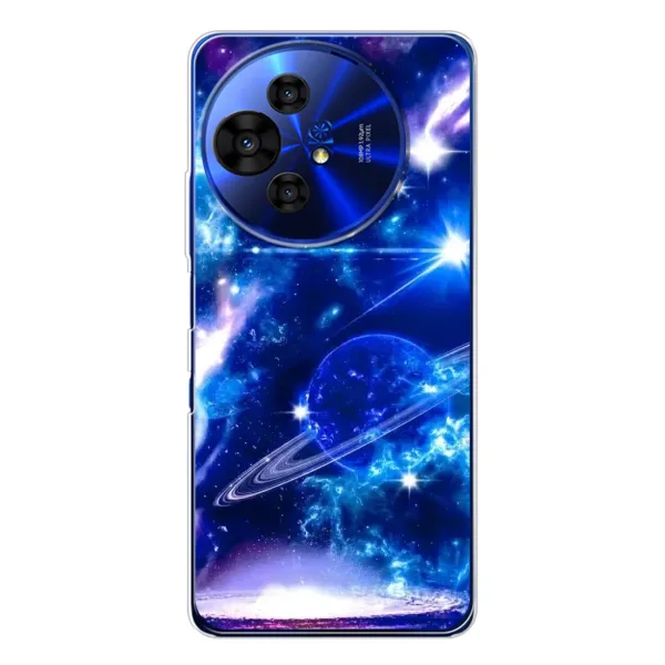 Чехол с рисунком «Яркий космос» для TCL 50 NxtPaper