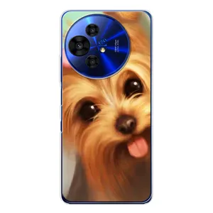 Чохол (ТПУ) Милі песики для TCL 50 NxtPaper (Йоркширський тер'єр)