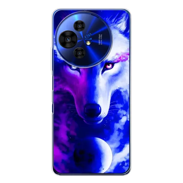 Чехол с рисунком «Арт-Волк» для TCL 50 Pro NxtPaper Чехол с рисунком «Арт-Волк» для TCL 50 Pro NxtPaper