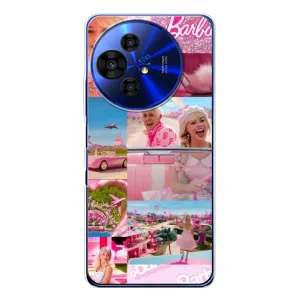 Силиконовый Чехол Барби Фильм на TCL 50 Pro NxtPaper (Барби стиль)