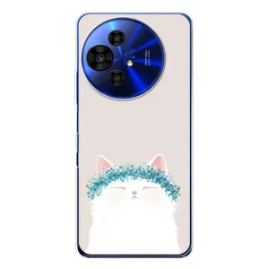 Чохол на тематику: Коти для TCL 50 Pro NxtPaper (Білий котик)