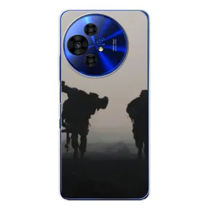 Чехлы на военную тематику для TCL 50 Pro NxtPaper (Бой солдат)
