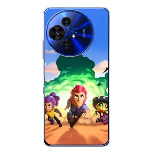 Силиконовый Чехол на TCL 50 Pro NxtPaper с картинкой Brawl Stars (Бравел Старс)