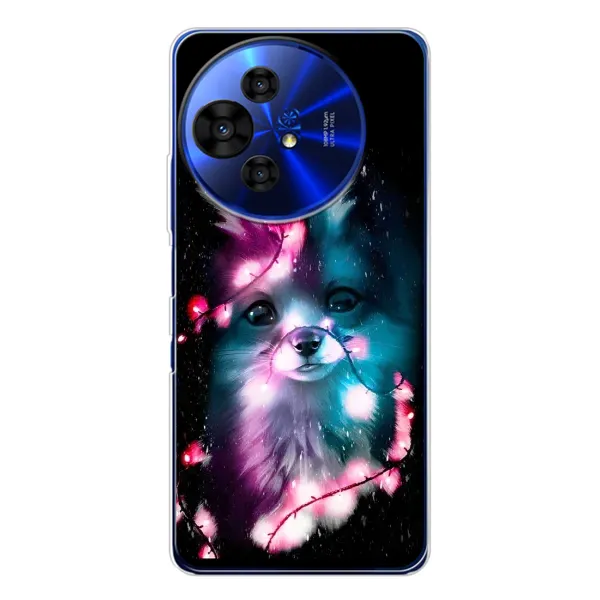 Чехол с рисунком «Черная Лиса» для TCL 50 Pro NxtPaper Чехол с рисунком «Черная Лиса» для TCL 50 Pro NxtPaper