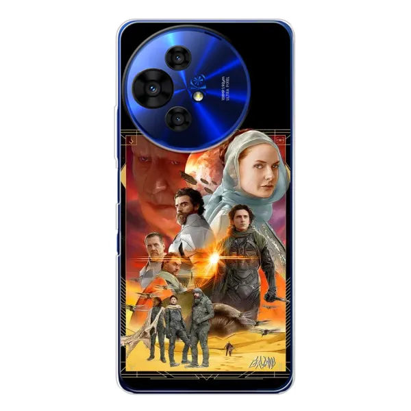 Чехол с рисунком «Д Ю Н А» для TCL 50 Pro NxtPaper