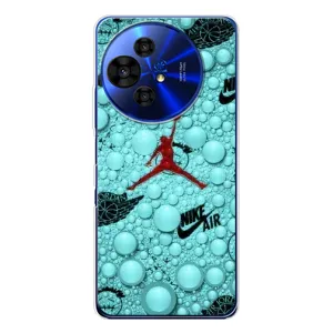 Силиконовый Чехол Nike Air Jordan на : ТКЛ 50 Про НкстПэпер (Джордан Найк)