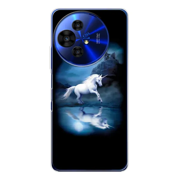 Чехол с рисунком «Единорог» для TCL 50 Pro NxtPaper Чехол с рисунком «Единорог» для TCL 50 Pro NxtPaper