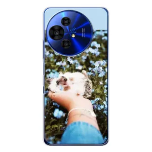 Чохли з зображенням різних тварин на TCL 50 Pro NxtPaper (Їжачок в руці)