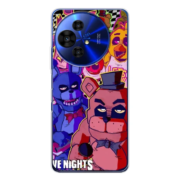 Чехол с рисунком «Фредди» для TCL 50 Pro NxtPaper