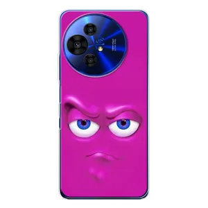Силиконовые Чехлы (смешные стикеры) для TCL 50 Pro NxtPaper (Хитрая мордочка)