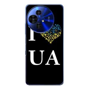 Силіконовий Чохол  на TCL 50 Pro NxtPaper (Я-Україна) (I Love UA)