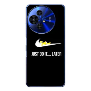 Силиконовый Чехол на TCL 50 Pro NxtPaper с картинкой Nike (Later)