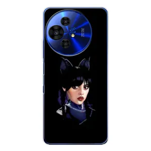 Чехлы с принтом Уэнсдей на TCL 50 Pro NxtPaper (Милая Уэнсдей)