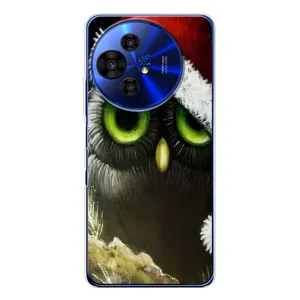 Чохли з принтом СОВИ для TCL 50 Pro NxtPaper (Новорічна Сова)