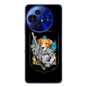 Чехол с принтом для TCL 50 Pro NxtPaper (Патрон Воин)
